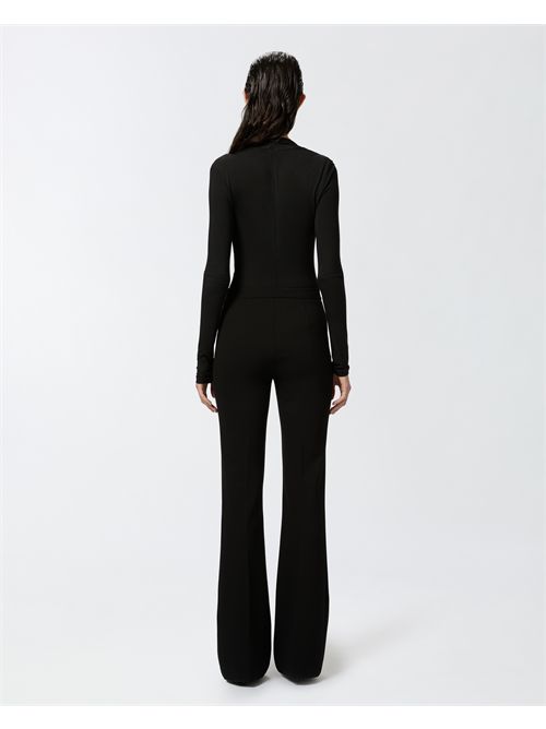 Pantaloni flared punto stoffa PINKO | 100054A15M/Z99